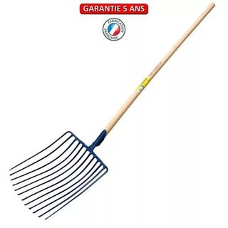 Outils Perrin Fourche a coques 43cm manche cintre 135