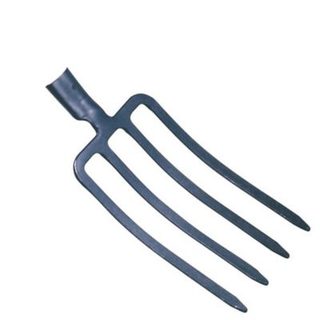 Outils Perrin Fourche à bêcher douille 4 dents 27 cm sans manche