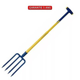 Outils Perrin Fourche a becher a douille - manche trigrip bt 90 - 4 dents triangulaire