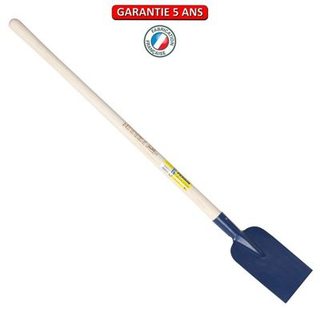Outils Perrin Grattoir à glace , brise glace,manche 1,05 m PEFC 100 %, outil pour la neige et trottoirs