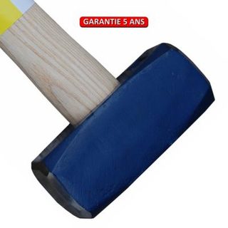 Massette 1,2 Kg.  Sans manche.  Outil à main de maçonnerie. OUTILS PERRIN