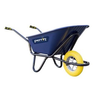 Outils Perrin Brouette 120 L roue increvable - charge 320 kg PEHD renforcé