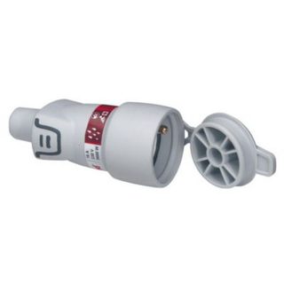 Fiche femelle Plexo Legrand avec terre et volet de protection - 16A IP44 - 210093829