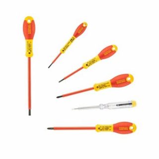 Jeu de 6 tournevis isolés 1000 V avec testeur Philips FATMAX 0-65-441