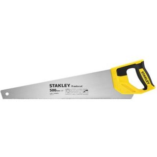 Stanley Scie égoïne à bois STHT20350-1 lame en acier trempé 500 mm 8 dents par pouce