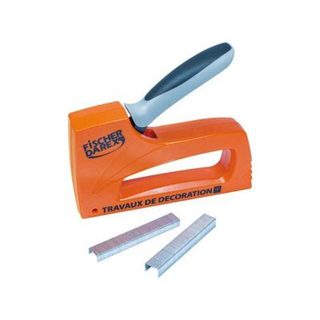 Agrafeuse manuelle FISCHER DAREX coffret 2400 agrafes 6 mm 8 mm