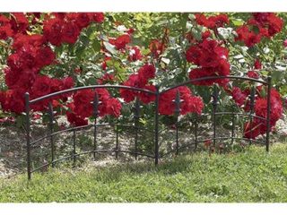 Bordure  " Royal "  Lot de 5  0.40 x 1.00 m  Rouille antique