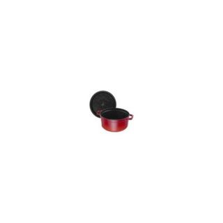 Cocotte ronde Staub en fonte émaillée 28 cm rouge cerise 6,7 L