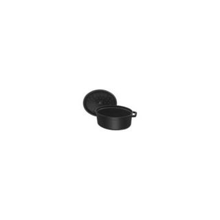 Cocotte Roti Oval fonte émaillée Zwilling Staub 33 cm 6,7 L noir