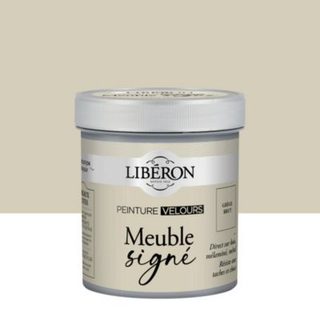 Peinture Meuble Signé Libéron gris grège brut velours 0,50 L