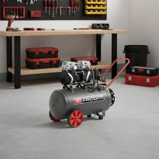 Facom Compresseur d'air bicylindre 50L 2.5HP