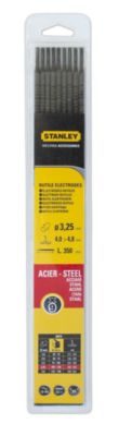 Stanley Electrode acier ø3.25 mm x l.350 mm 9 pièces