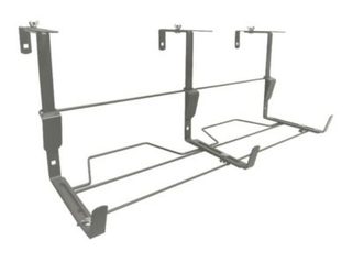 Louis Moulin Support jardinière ergonomique anthracite - 60x16 à 26 cm - Acier époxy