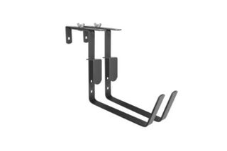 Louis Moulin Lot de 2 supports fixations réglables pour jardinière - 18 cm - Acier époxy