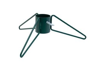 Louis Moulin Pied de sapin 3 pieds fer rond vert sapin tube 7 cm