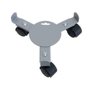 Louis Moulin Roule plante extensible gris alu - 27-37 cm - Acier époxy