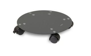 Louis Moulin Roule plante disgn anthracite - 50 cm - Acier époxy