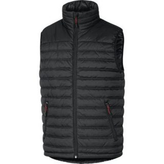 Gilet doudoune sans manche en polyamide ripstop enduit PU noir/rouge TL - DELTA PLUS - GDOONNRGT
