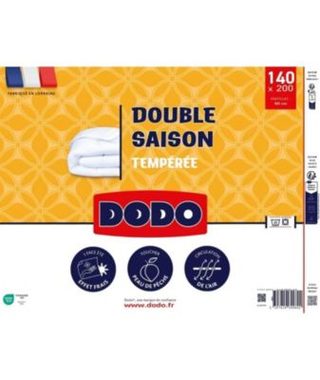 DODO - Couette double saisons - 140 x 200 cm - 300 g/m² - Volupt'air
