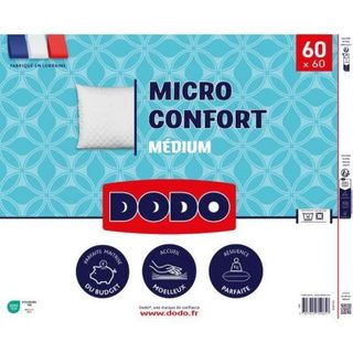 DODO - Oreiller - MICRO CONFORT - 60 x 60 cm