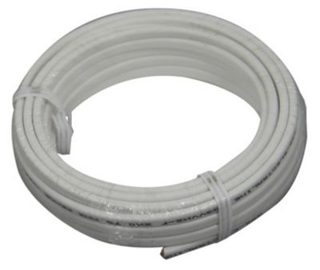 Câble souple HO3 VVH2-F 5m 2 x 0,75mm² blanc - 60113023J
