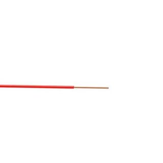 Fil électrique H07VU 2,5mm² rouge couronne 100 m