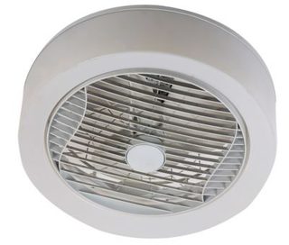 Farelek - Ventilateur de plafond Air Light Crown - 95 W - 40 cm - LED couleur réglable - 3 vitesses - Télécommande