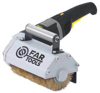 Grand rénovateur 1800W REX 200 avec 2 brosses laitonnées 120mm - largeur 2x100mm - FARTOOLS - 115015