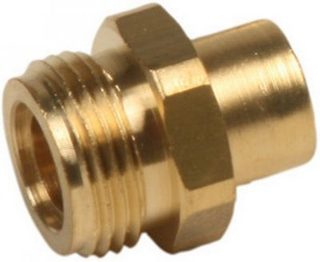 Raccord 1 pièce pour gaz butane / propane à souder, Mâle x Diam.12 mm, GAZINOX