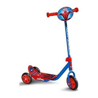 STAMP Trottinette 3 Roues Spiderman - Plateau Antiderapant - Roulements ABEC 5