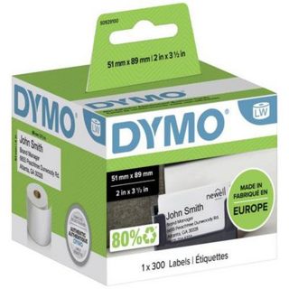 Rouleau d'étiquettes S0929100 89 x 51 mm - 300 pcs, papier blanc pour LabelWriter