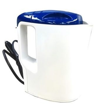 Bouilloire Électrique 24V 1 Litre 250W Blanc et Bleu