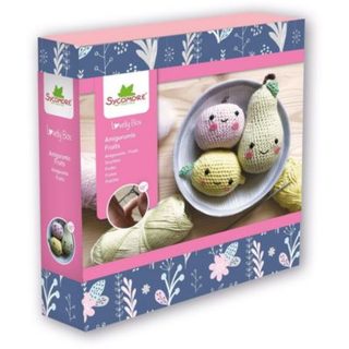 Lovely Box Amigurumi Fruits Sycomore kit crochet 3 fruits dès 7 ans