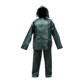 Rouchette Ensemble de pluie souple - Veste et Pantalon AVERSE vert XXL