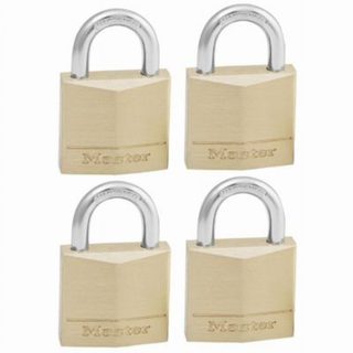 Cadenas en laiton massif 30 mm, lot de 4, 130EURQNOP