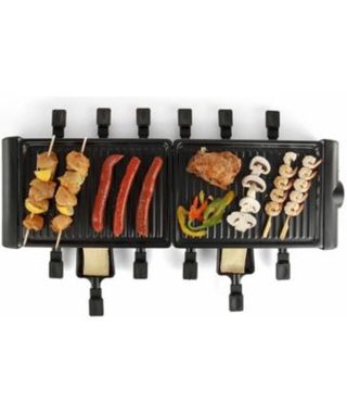 LIVOO DOC185 Appareil a raclette 12 personnes - Noir