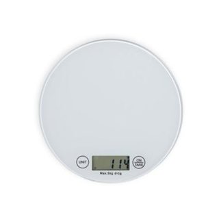 Balance de cuisine electronique LIVOO DOM494W 5 kg verre LCD tactile