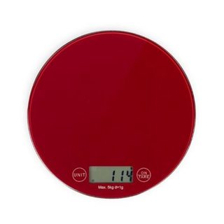 Balance de cuisine électronique 5kg rouge chilli Livoo DOM494R