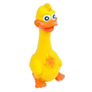 Jouet pour Chien "Canard" 19cm Jaune