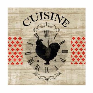 Lot de 20 Serviettes en Papier "Cuisine" 33x33cm Naturel