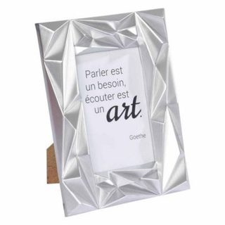 Cadre Photo Déco "Galactic" 13x18cm Argent