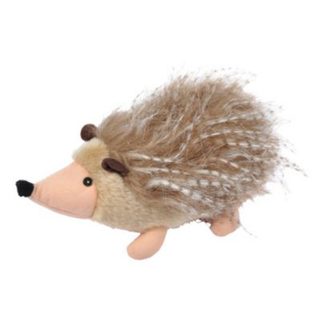 Peluche pour Chien "Hérisson" 27cm Marron