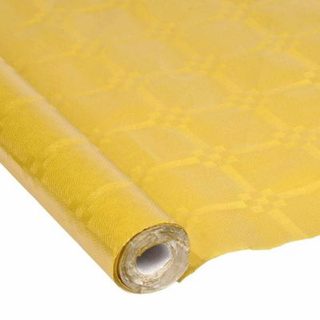 Nappe Papier "Damassé Métalisé" 1,18x5m Or