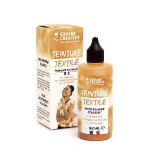 Teinture textile embout fin 100mL Rouille - Origine France