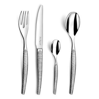 Ménagère 24 couverts de table Inox - Jet Textil par Lou Laguiole