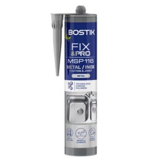 Mastic colle métal et inox Bostik Fix&pro MSP 116 290 ml