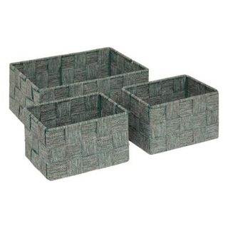 Lot de 3 paniers Lise vert - 5five