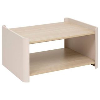 Table basse Roundy blanc ivoire et bois - 5five