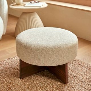 Pouf Kayan argile - Atmosphera Créateur d'intérieur