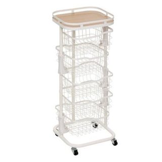 Desserte Balm 5 niveaux L34,5cm blanc - 5five